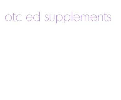 otc ed supplements