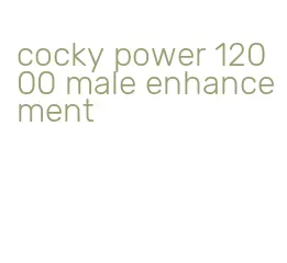 cocky power 12000 male enhancement