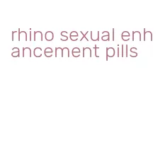 rhino sexual enhancement pills