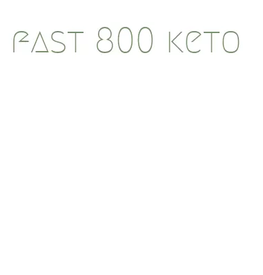 fast 800 keto