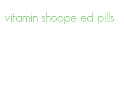 vitamin shoppe ed pills