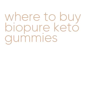 where to buy biopure keto gummies
