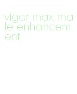 vigor max male enhancement