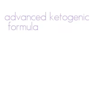 advanced ketogenic formula