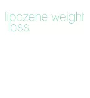 lipozene weight loss