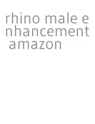 rhino male enhancement amazon