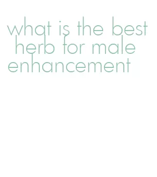 what is the best herb for male enhancement