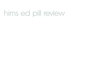 hims ed pill review