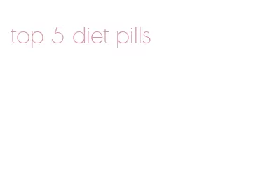 top 5 diet pills