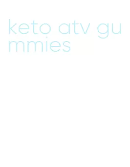 keto atv gummies