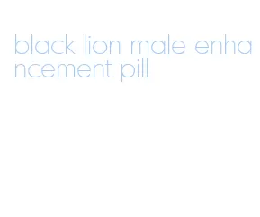 black lion male enhancement pill