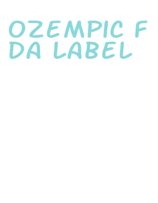 ozempic fda label