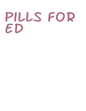 pills for ed