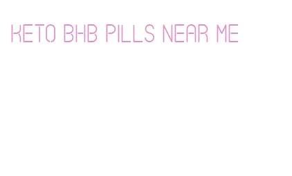 keto bhb pills near me