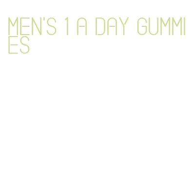 men's 1 a day gummies