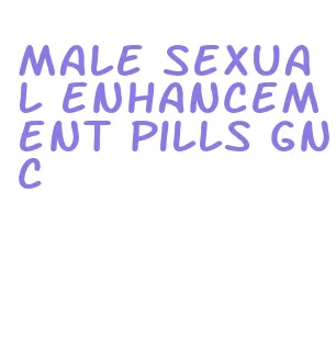 male sexual enhancement pills gnc