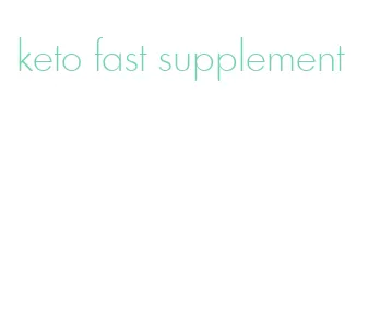 keto fast supplement