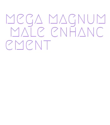 mega magnum male enhancement