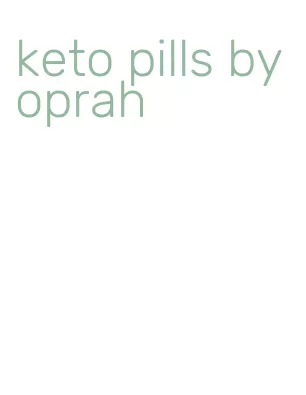 keto pills by oprah
