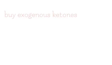 buy exogenous ketones
