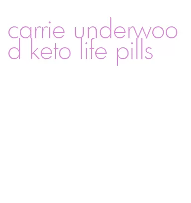 carrie underwood keto life pills