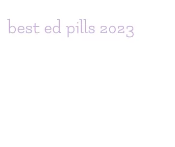 best ed pills 2023