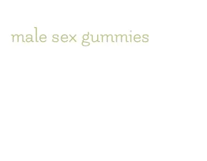 male sex gummies