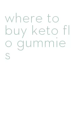 where to buy keto flo gummies