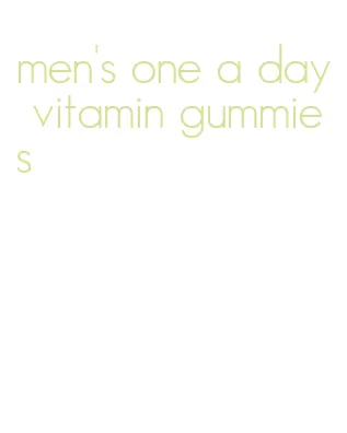 men's one a day vitamin gummies