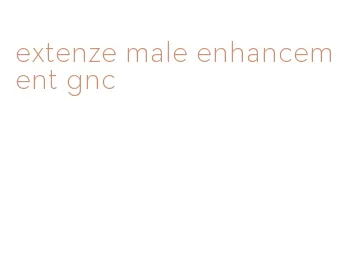 extenze male enhancement gnc