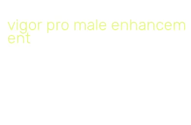 vigor pro male enhancement