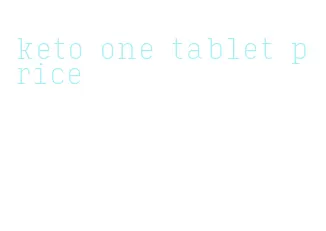 keto one tablet price