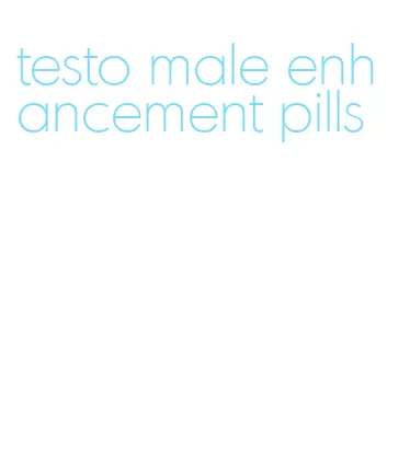 testo male enhancement pills