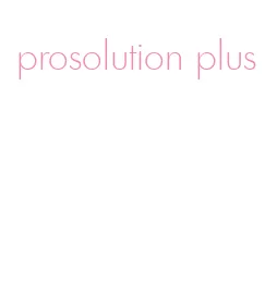 prosolution plus