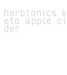 herbtonics keto apple cider