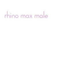 rhino max male