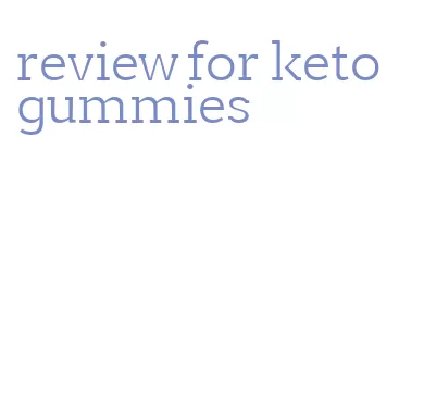 review for keto gummies