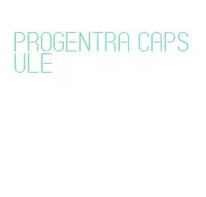 progentra capsule