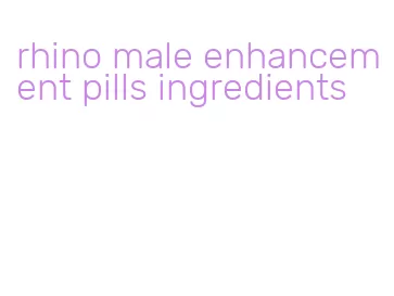 rhino male enhancement pills ingredients