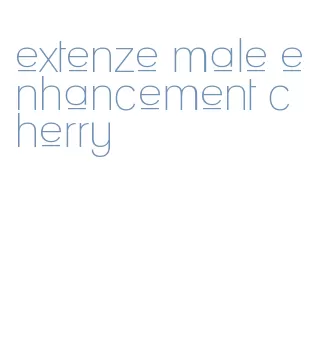 extenze male enhancement cherry