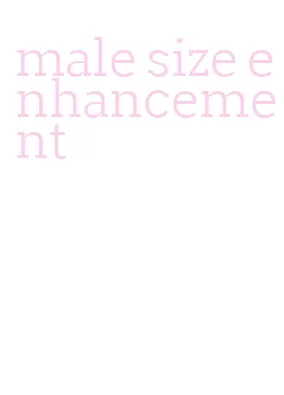 male size enhancement