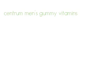 centrum men's gummy vitamins