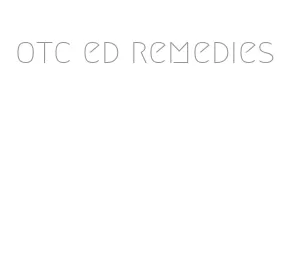 otc ed remedies