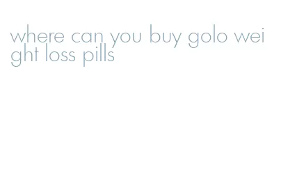where can you buy golo weight loss pills