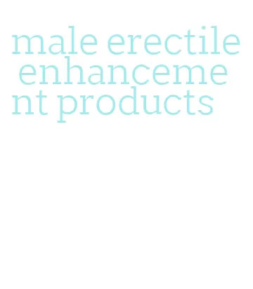 male erectile enhancement products