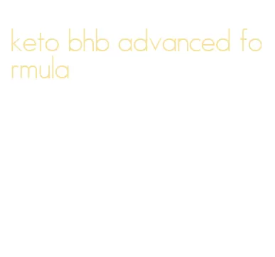 keto bhb advanced formula