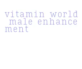 vitamin world male enhancement