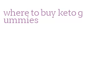 where to buy keto gummies