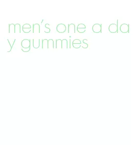 men's one a day gummies