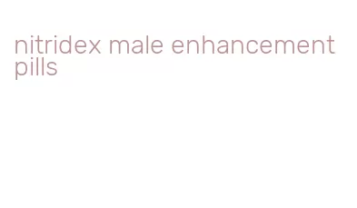 nitridex male enhancement pills